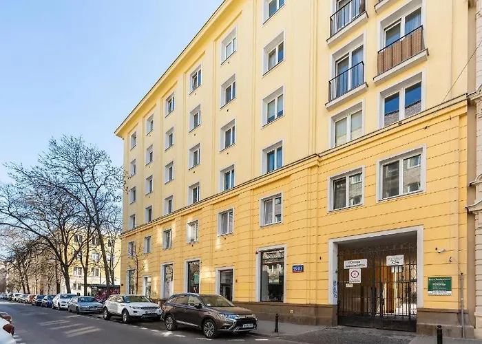 Wilcza 55 Prywatne Mieszkanie Z Oddzielna Sypialnia W Centrum 400m Od Dworca Centralnego Samodzielne Zameldowanie! Self Check-in System! شقة وارسو